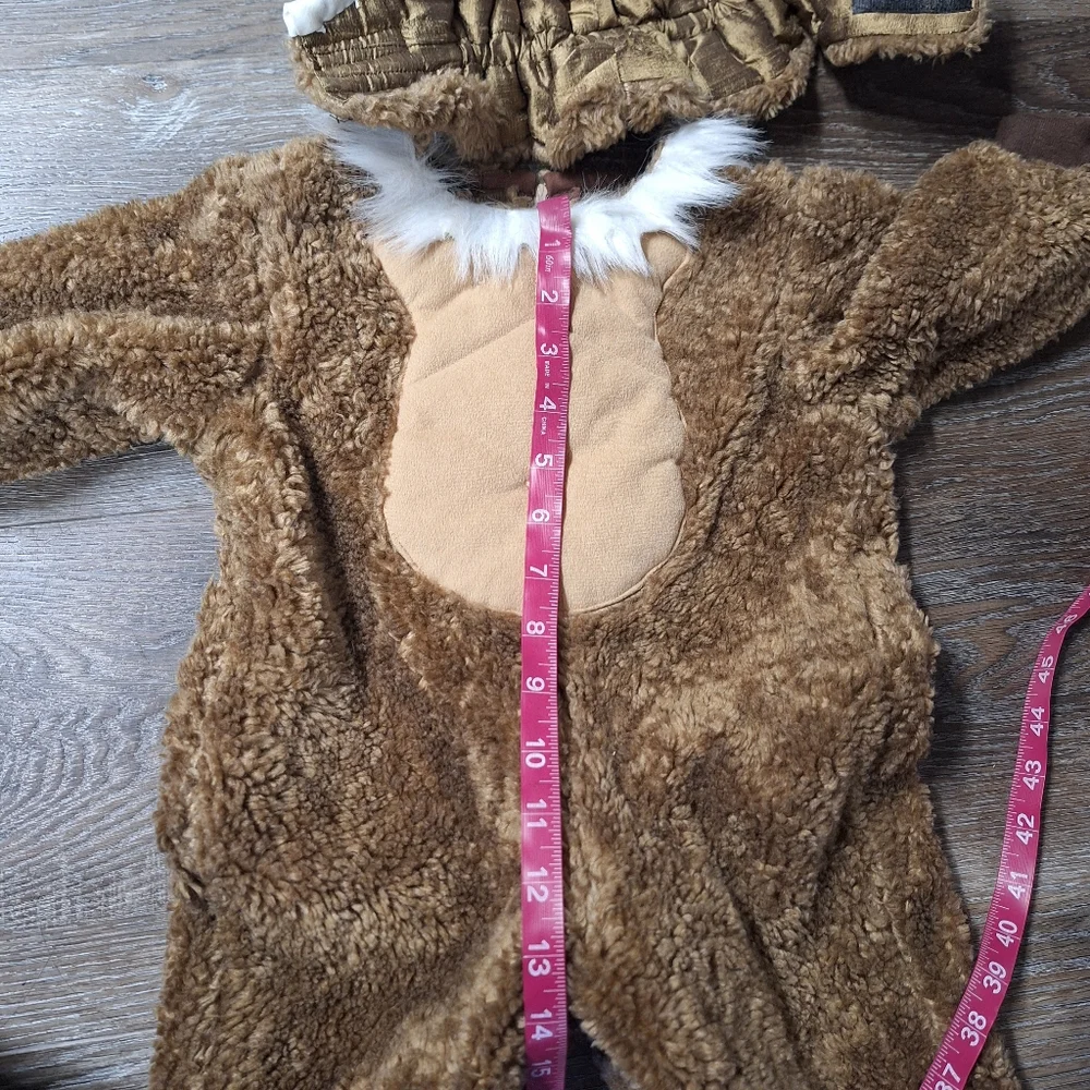 Handmade Fuzzy Monkey Costume, Child's 3T/4T